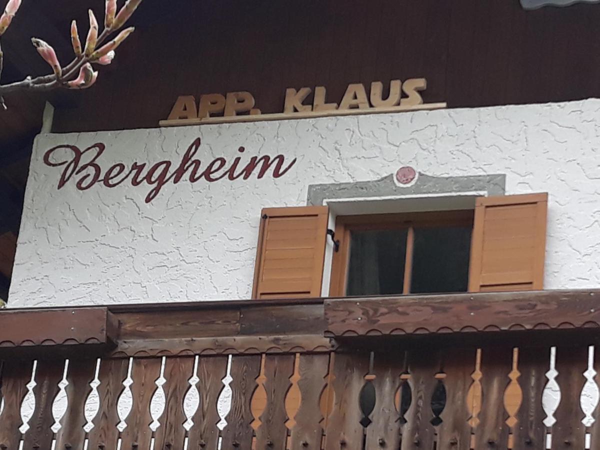 Appartements Klaus Bergheim Predoi Exterior foto